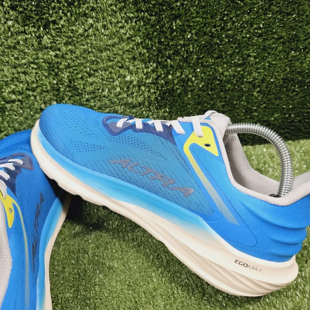 Altra Torin 8 Blue Yellow Athletic Road Running Sneakers Mens Size 8.5 Wide